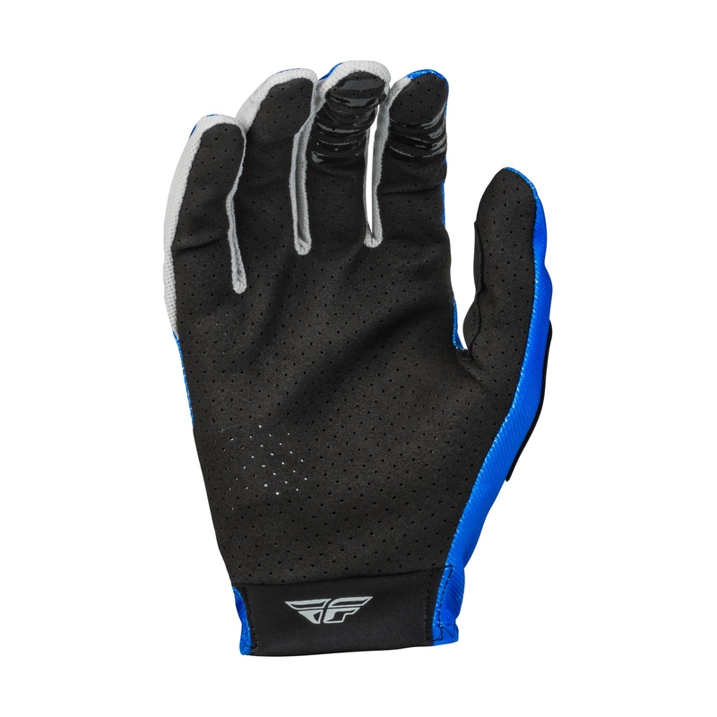Motokrosové rukavice FLY Racing Lite 2023 modro-šedé