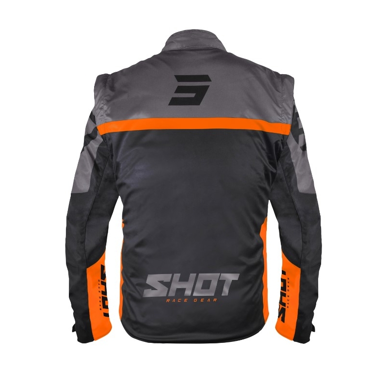 Softshellová bunda Shot Softshell Lite 2.0 černo-oranžová