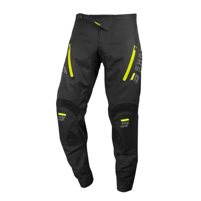 Motokrosové kalhoty Shot Climatic 2.0 černo-fluo žluté
