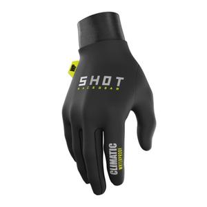 Motocross hanskat Shot Climatic 3.0 musta-fluo keltainen