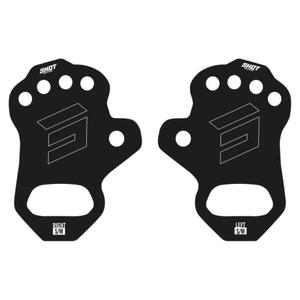 Iskua vaimentavat käsinepehmusteet Shot Palmino 2.0 musta