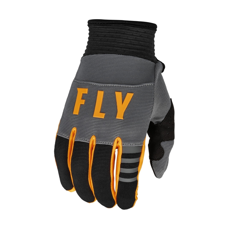 Motokrosové rukavice FLY Racing F-16 2023 šedo-černo-oranžové