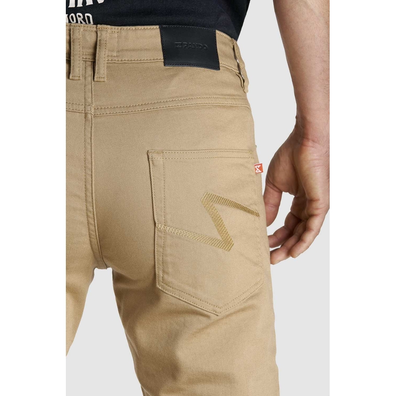 Moottoripyöräfarkut PANDO MOTO Robby Slim beige alennusmyynti