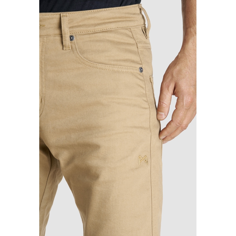 Moottoripyöräfarkut PANDO MOTO Robby Slim beige alennusmyynti
