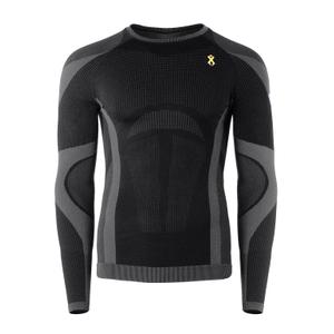 Miesten pitkähihainen toiminnallinen t-paita Rilax Noah musta