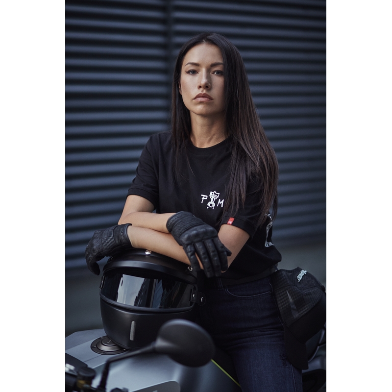 Naisten moottoripyöräfarkut PANDO MOTO Kusari Cor 02 sininen alennusmyynti