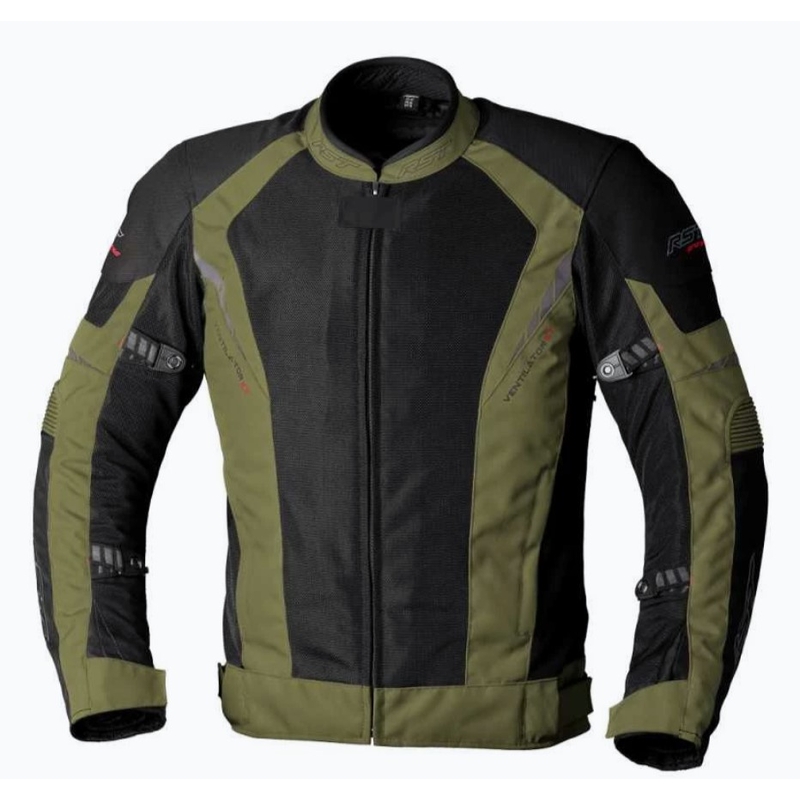 Bunda na motorku RST Pro Series Ventilator XT černo-zelená výprodej