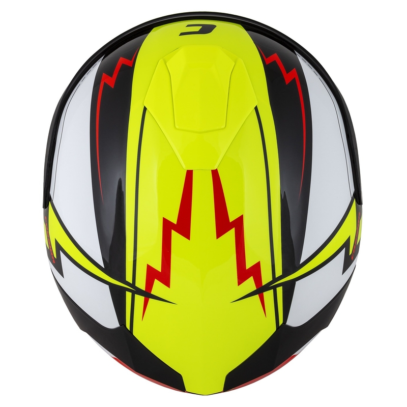 Integral moottoripyöräilykypärä Cassida Integral GT 2.1 Flash fluo keltainen-punainen-musta-valkoinen