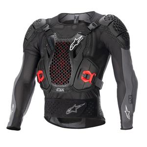 Alpinestars Bionic Plus 2 musta-harmaa-punainen vartalonsuojain