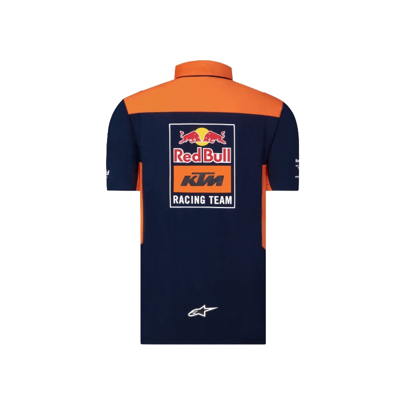 KTM Red Bull Racingin virallinen Teamline-paita sini-oranssi alennusmyynti