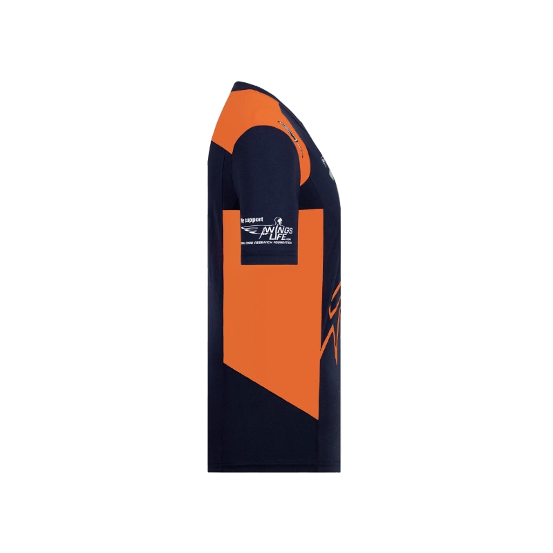 Dětské triko KTM Red Bull Racing Official Teamline modro-oranžové