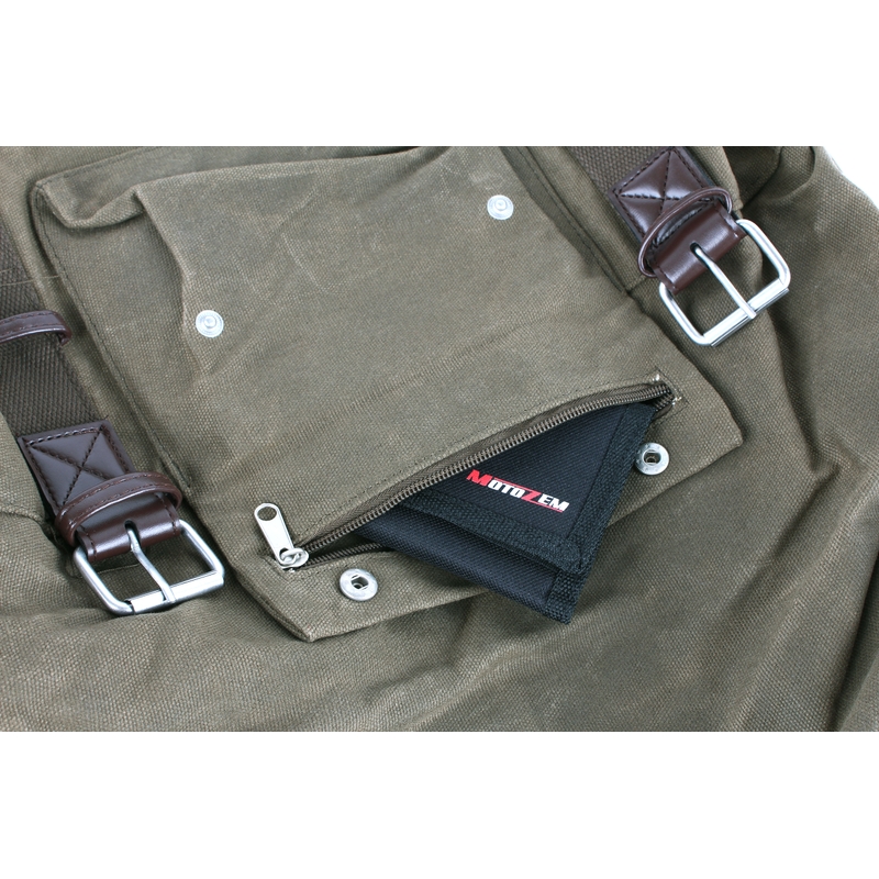 Reppu Oxford Heritage khaki vihreä