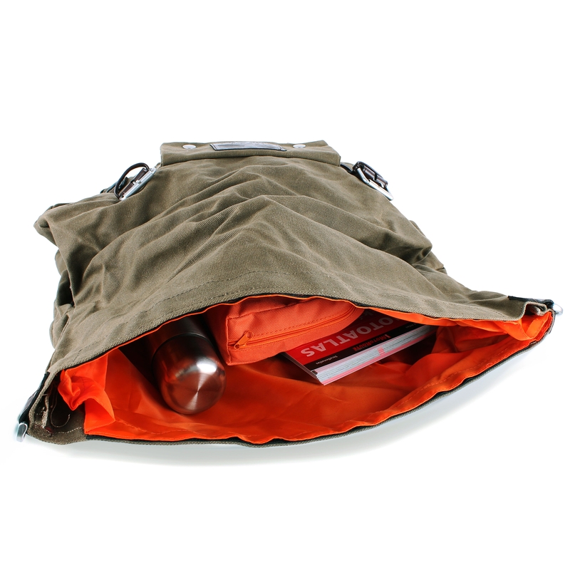 Reppu Oxford Heritage khaki vihreä