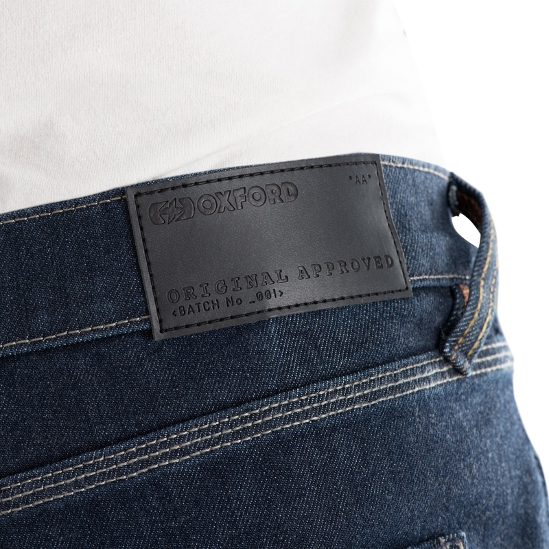 Oxford Original Approved Jeans AA Slim fit tummansininen