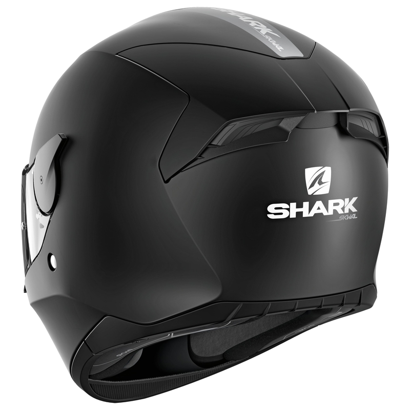 Integrální přilba na motorku SHARK D-SKWAL 2 Blank černá matná