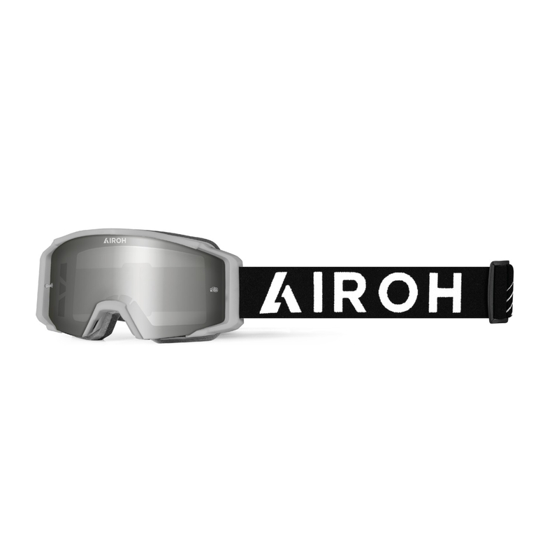 Motocross-silmälasit Airoh Blast XR1 vaaleanharmaa