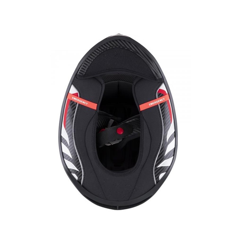Integroitu kypärä Scorpion EXO-R1 EVO Carbon Air Solid musta