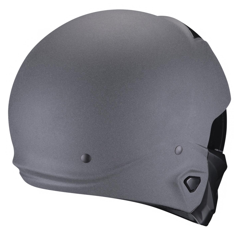 Avoin kypärä maskilla Scorpion EXO-COMBAT II Solid grafiitti tummanharmaa