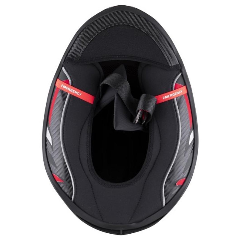 Integroitu kypärä Scorpion EXO-R1 EVO Carbon Air kiinteä musta mattainen