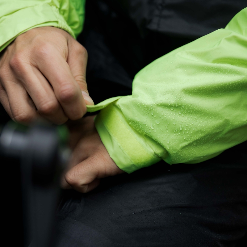 Rebelhorn Rain fluo keltainen moottoripyörä sadetakki