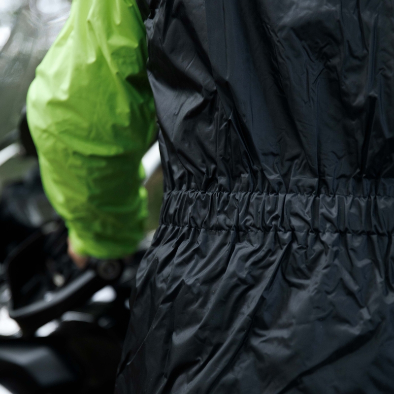 Rebelhorn Rain fluo keltainen moottoripyörä sadetakki