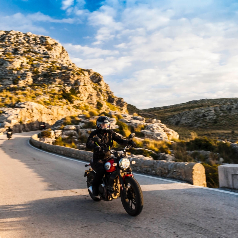 Rebelhorn Borg musta-tummanharmaa-fluo-keltainen moottoripyörätakki