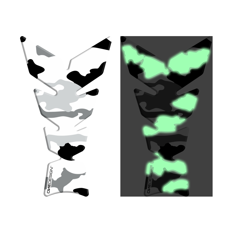 Polttoainesäiliön kansi - säiliöalusta Tulosta Mimetic Phosphorescent (fosforoiva)