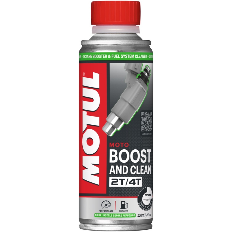 Motul Boost and clean polttoaineen puhdistusaine 200 ml