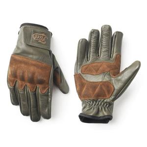 Fuel Rodeo Moottoripyöräilykäsineet Vihreä-Brown