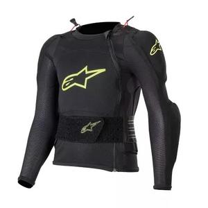 Alpinestars Bionic Plus Lasten vartalosuoja Musta-Fluo Keltainen