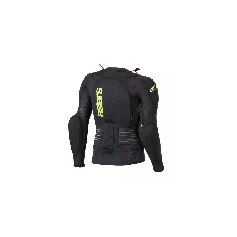 Alpinestars Bionic Plus Lasten vartalosuoja Musta-Fluo Keltainen
