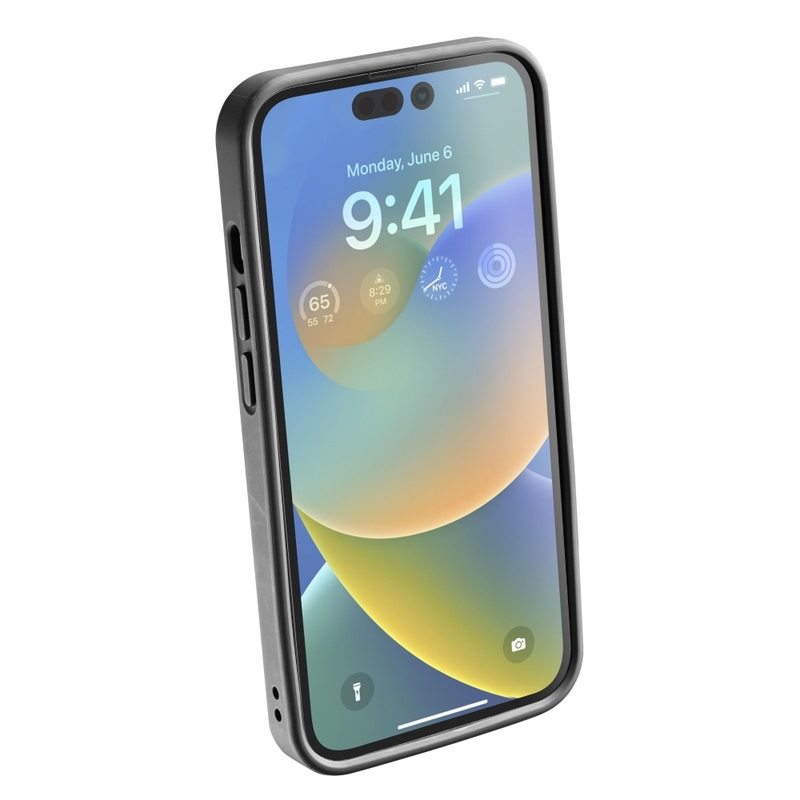 Suojakuori Interphone QUIKLOX Apple iPhone 14 Pro:lle musta
