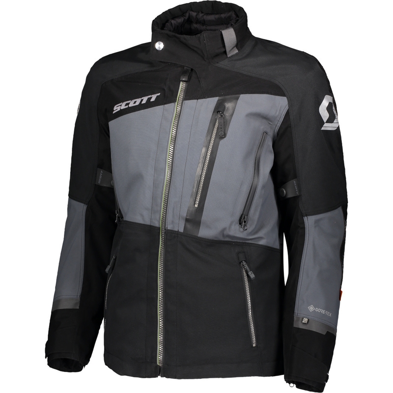 SCOTT Priority GTX naisten moottoripyörätakki musta-harmaa