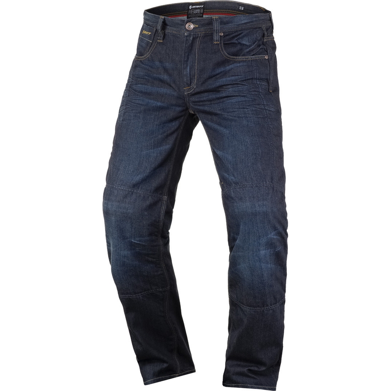 SCOTT Denim Stretch moottoripyöräfarkut Siniset