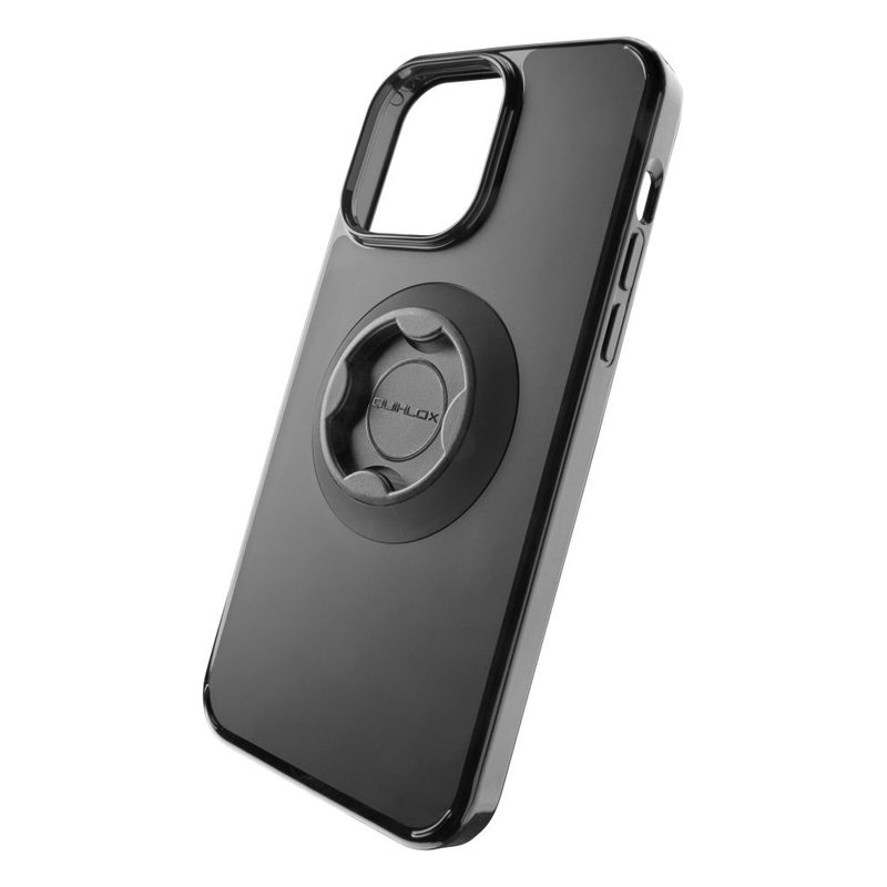 Suojakuori Interphone QUIKLOX Apple iPhone 13 Pro Maxille musta