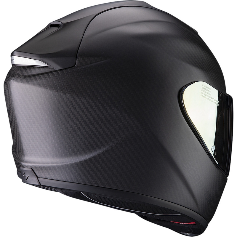 Integroitu kypärä Scorpion EXO-1400 EVO Carbon Air kiinteä musta mattainen