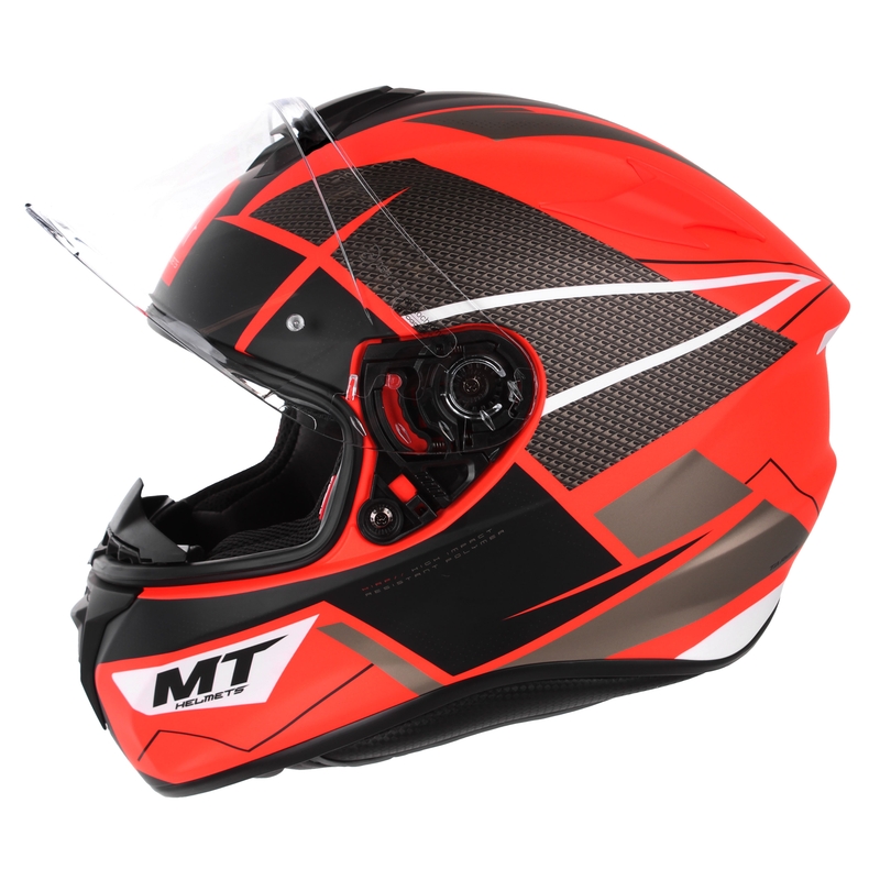 Integrální přilba na motorku MT Targo Podium D5 červeno-černá výprodej