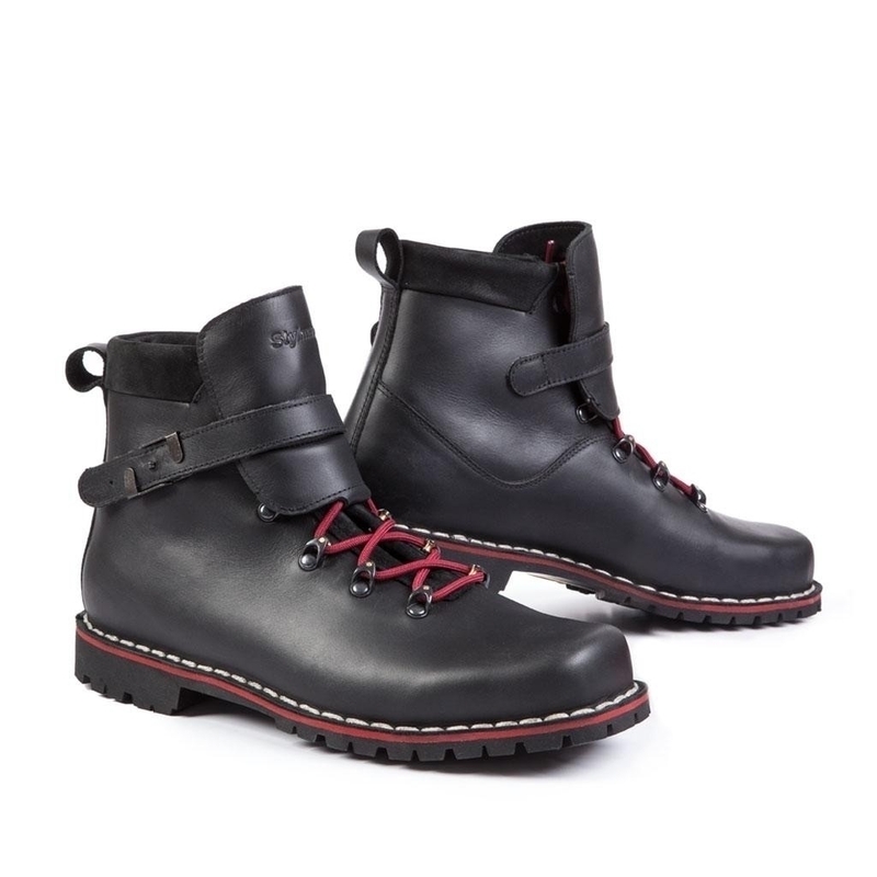Stylmartin Red Rebel Musta moottoripyörä saappaat