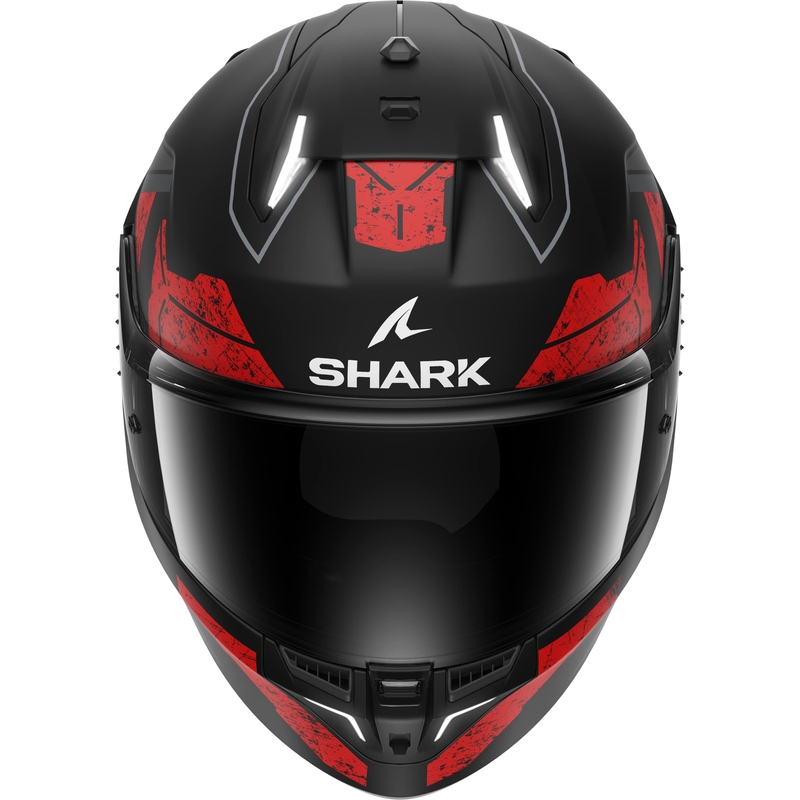 Integrální přilba na motorku SHARK Skwal i3 Rhad černo-šedo-červená matná