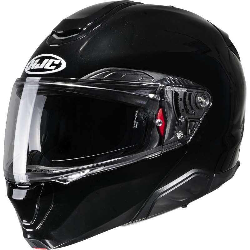 HJC RPHA 91 Solid metallic black flip-up moottoripyöräilykypärä