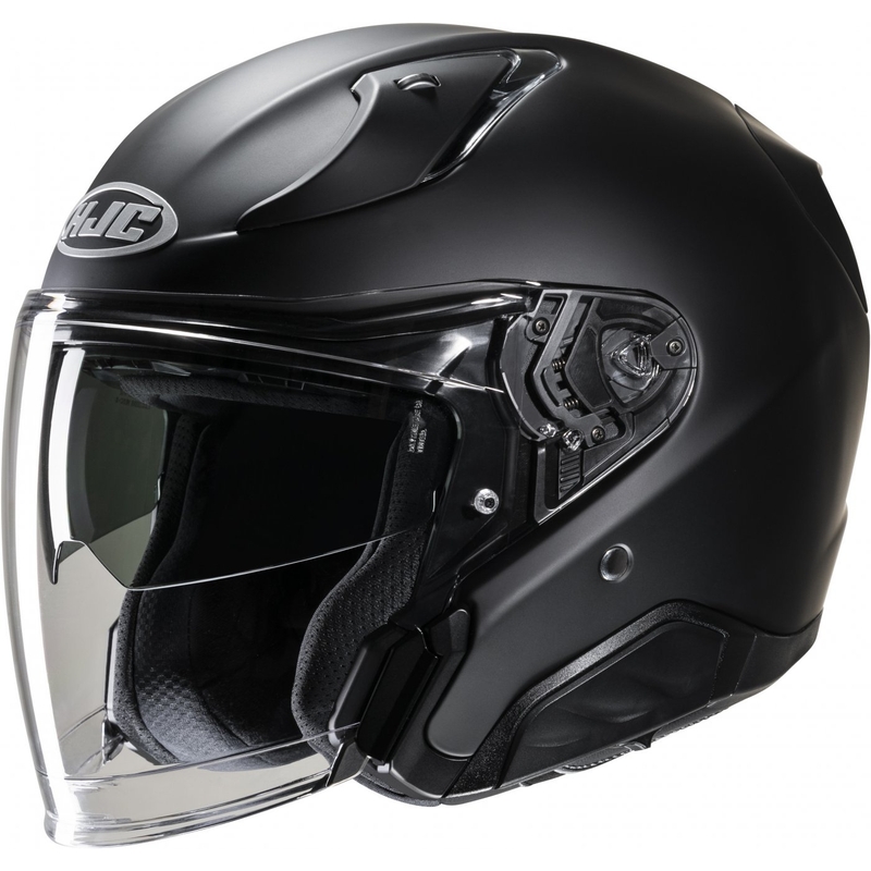 HJC RPHA 31 Solid Metallic Black Avoin moottoripyöräilykypärä