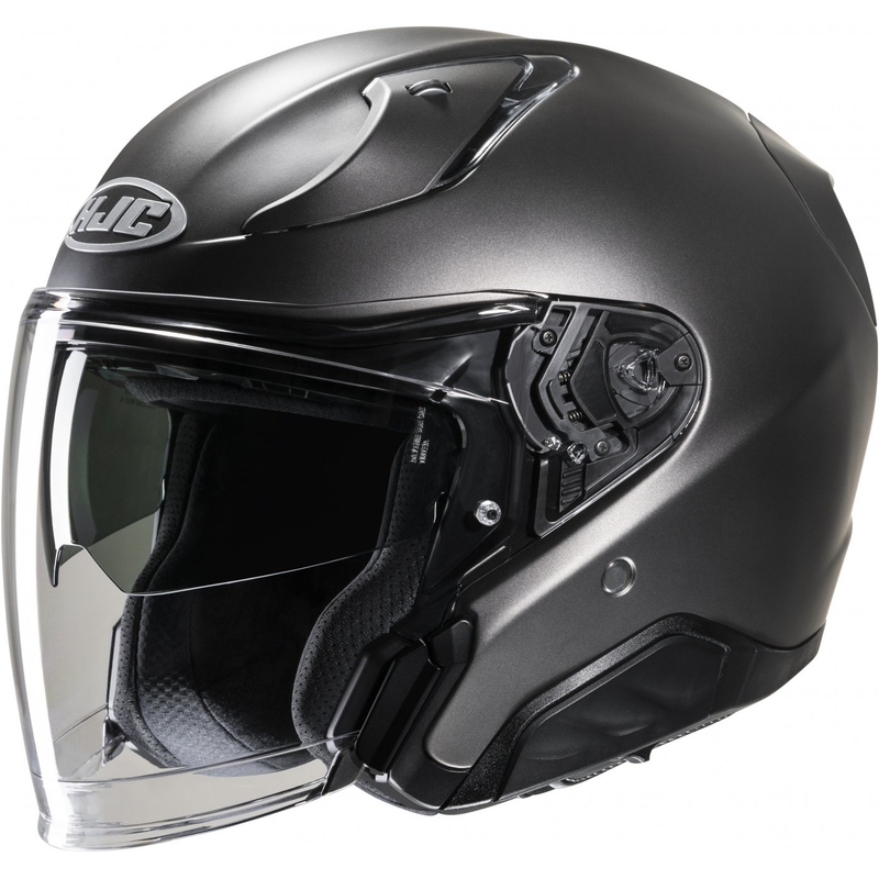 HJC RPHA 31 Solid semi flat titaani avoin moottoripyöräilykypärä
