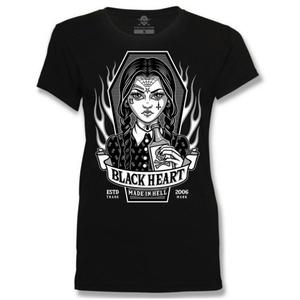 Naisten T-paita Black Heart Wednesday