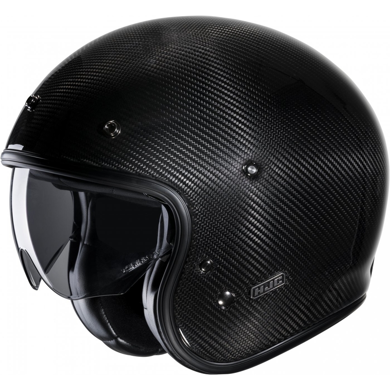 HJC V31 Carbon Open kypärä musta