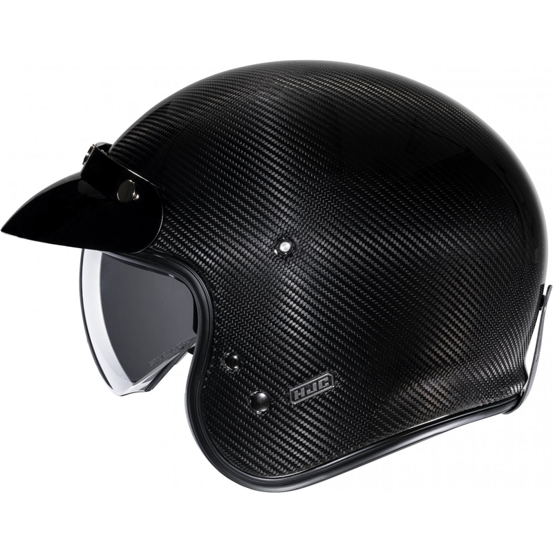 HJC V31 Carbon Open kypärä musta