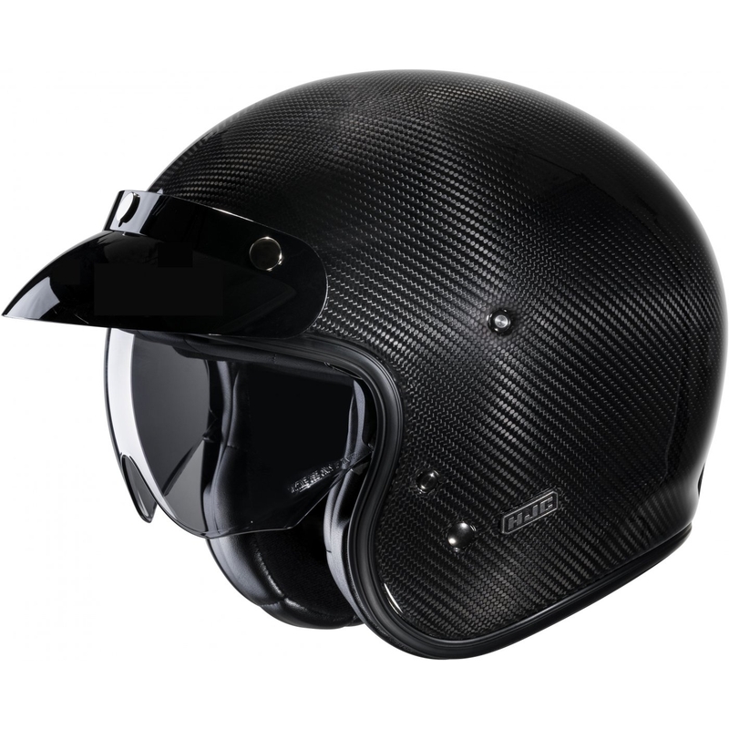 HJC V31 Carbon Open kypärä musta