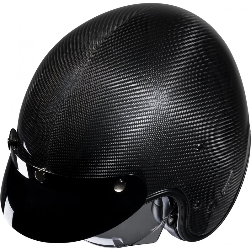 HJC V31 Carbon Open kypärä musta