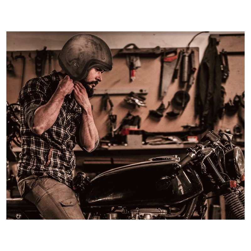 Avoin moottoripyöräilykypärä Lazer Mambo Evo Cafe Racer alennusmyynti