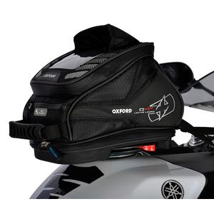 Säiliölaukku moottoripyörälle Oxford Q4R QR-musta