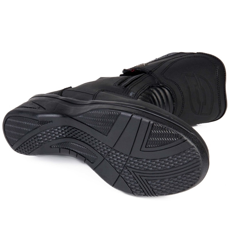 Naisten Ozone Rapid Black Matte Moottoripyöräsaappaat